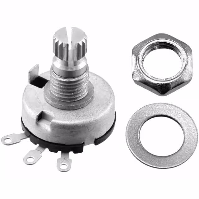 P170N-QC12BR500K TT Electronics/BI  Rotary Potentiometers Rheostats